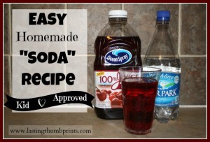 homemade soda