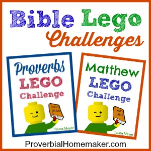 Kids learn the Bible while playing with Legos!