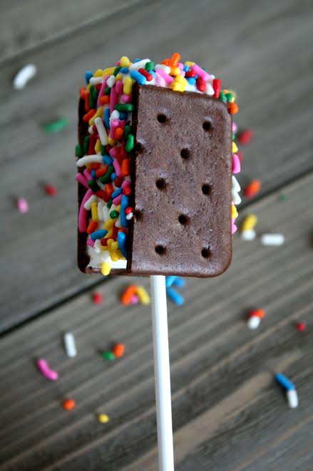 Mini Ice Cream Sandwich Pops