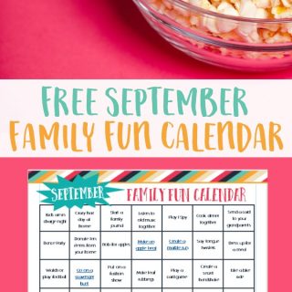 September Family Fun Calendar to Help You Connect With Your Family - Easy and Affordable Activities for Families!