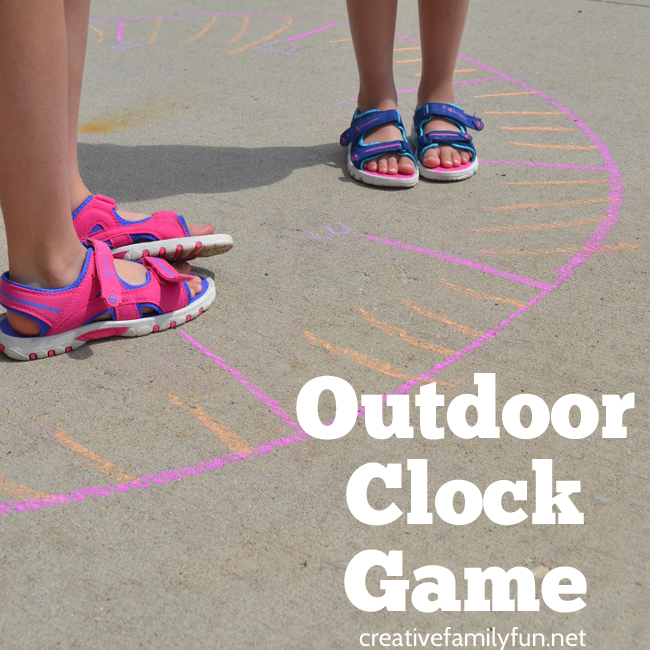 Outdoor Clock Game