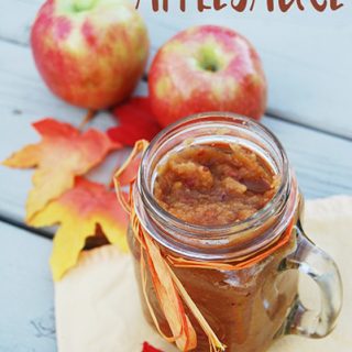 Quick & Easy Homemade Applesauce - So Easy You'll Feel Like You're Cheating!