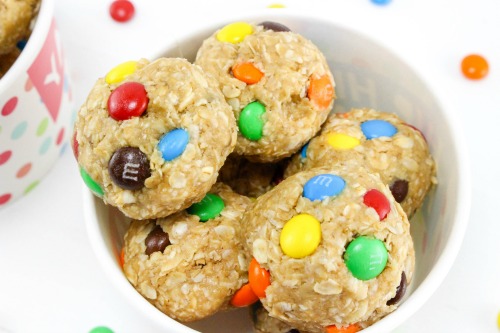 Yummy Monster Cookie Bites