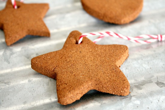 Homemade Applesauce Spice Ornaments 