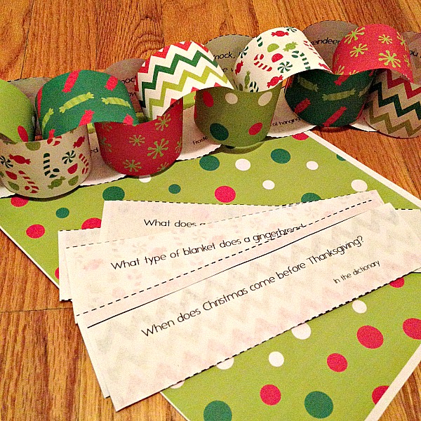 Free Christmas Jokes Activity