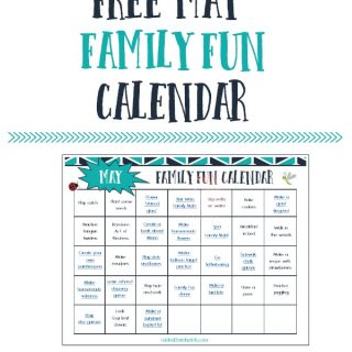 Don't let your busy spring schedule keep your family from connecting. Grab this free May family fun calendar to help your famiyl connect and strengthen relationships!